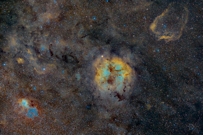 IC 1396 - Elephant and Flying Bat